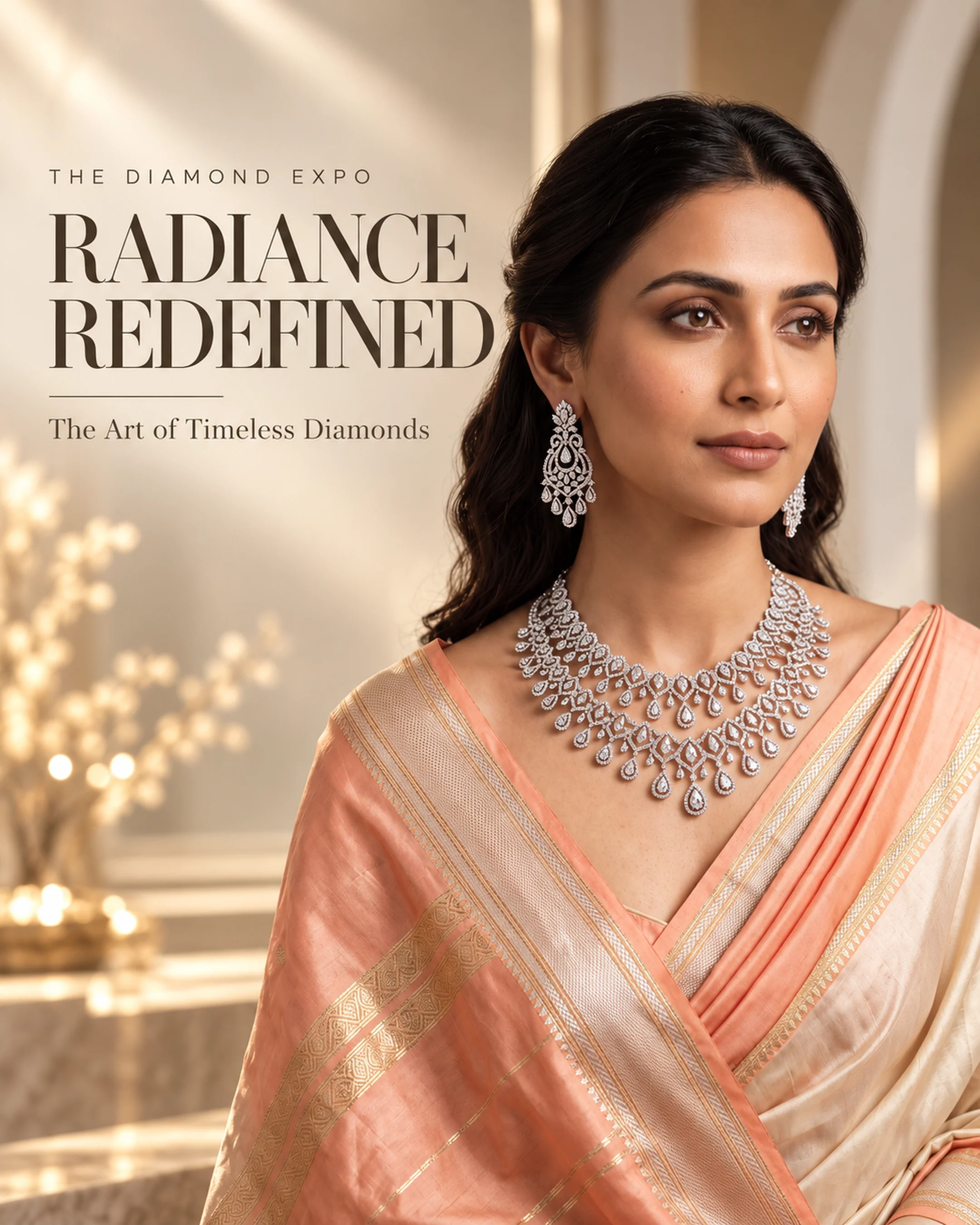 Diamond jewellery editorial campaign Siliguri
